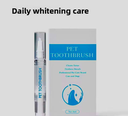 Pet Toothbrush Pen Set – Easy Dental Care for Cats & Dogs