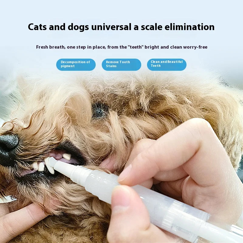 Pet Toothbrush Pen Set – Easy Dental Care for Cats & Dogs